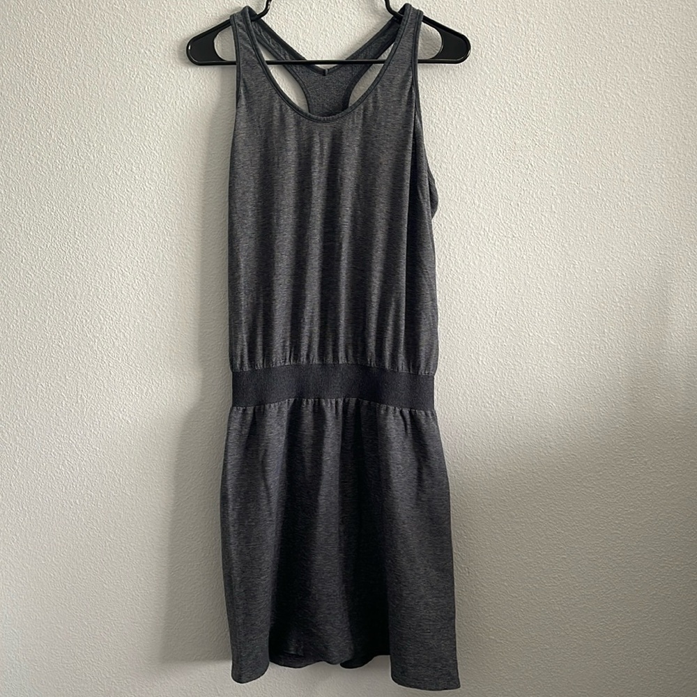 Athleta Organic Cotton Pure Beach Swim Tank Coverup Dress Size L
